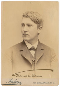 Lot #262 Thomas Edison - Image 1