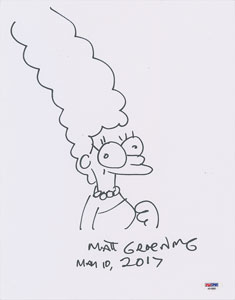 Lot #533 Matt Groening - Image 1