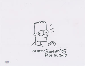 Lot #534 Matt Groening - Image 1