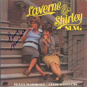 Lot #825  Laverne and Shirley