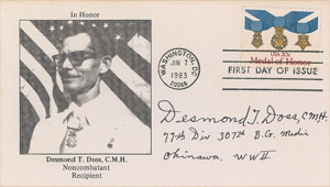 Lot #391 Desmond T. Doss - Image 1