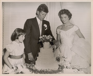Lot #9 John F. Kennedy Wedding Photographs - Image 2