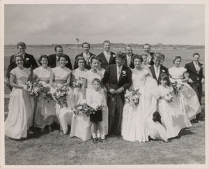 Lot #9 John F. Kennedy Wedding Photographs - Image 4