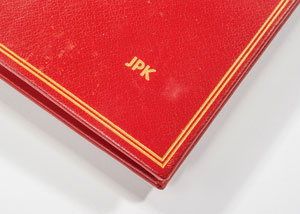 Lot #44 John and Jacqueline Kennedy’s Signed 1962 Christmas Book for Joe Sr. - Image 4