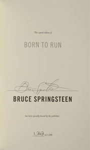 Lot #692 Bruce Springsteen