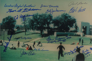 Lot #72  Kennedy Assassination Witnesses Signed Photograph - Image 1