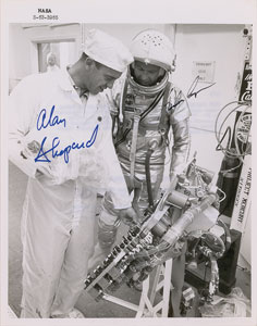Lot #470 Alan Shepard and Gordon Cooper - Image 1