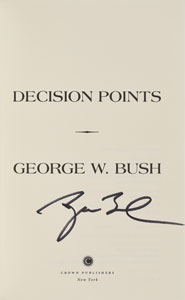 Lot #204 George W. Bush