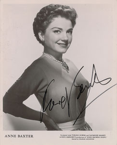 Lot #732 Anne Baxter - Image 2