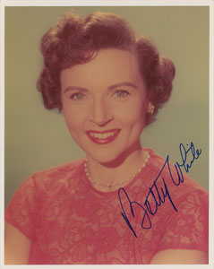 Lot #792 Betty White - Image 1