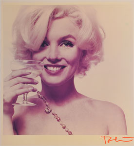 Lot #830 Marilyn Monroe: Bert Stern
