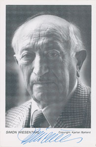 Lot #356 Simon Wiesenthal - Image 2