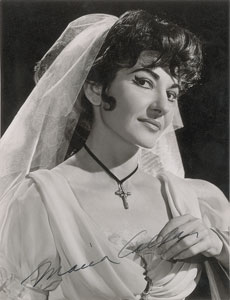 Lot #592 Maria Callas - Image 1