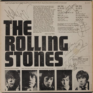 Lot #2122  Rolling Stones Signed Album
