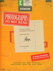 Lot #2076 Ringo Starr Signed Book - Image 1
