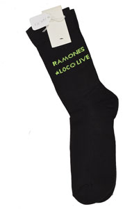 Lot #2389  Ramones 'Loco Live' Socks - Image 1