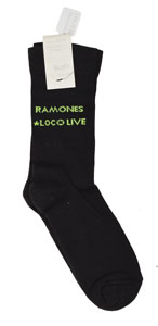 Lot #2389  Ramones 'Loco Live' Socks - Image 2