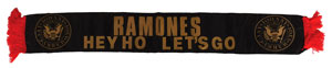 Lot #2387  Ramones 'Hey Ho Let's Go' Banner
