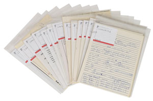 Lot #2412  Ramones Collection of Tour Documents
