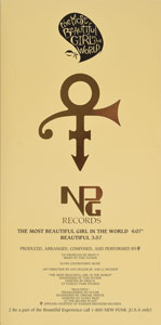Lot #2460  Prince 'The Most Beautiful Girl in the World' CD Gift Pack - Image 3