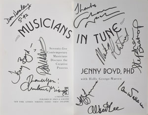 Lot #2301  Songwriters Signed Book