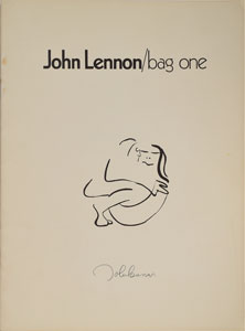 Lot #2047 John Lennon 'Bag One' Exhibition Catalogue - Image 1