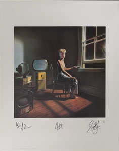 Lot #2300  Rush Signed Lithograph - Image 1