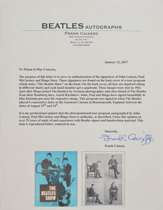 Lot #2005  Beatles 1963 Signed Program - Image 4
