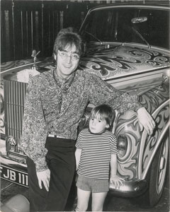 Lot #2055 John and Julian Lennon Vintage Photographs - Image 1