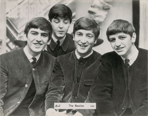 Lot #2010  Beatles Signed 1964 Promo Photograph - Image 2