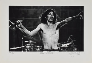 Lot #2118  Rolling Stones Set of (3) AP Lithos Signed by John Rowlands - Image 2