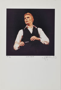 Lot #2298 John  Rowlands Lithographs: Bowie, Stewart, Bee Gees - Image 4