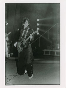 Lot #5200 
 Prince 1981 Dirty Mind Tour Original Vintage Photograph - Image 1