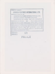 Lot #5200 
 Prince 1981 Dirty Mind Tour Original Vintage Photograph - Image 2