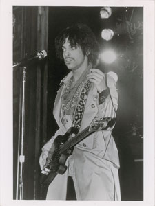 Lot #2462  Prince 1981 Dirty Mind Tour Original Vintage Photograph - Image 1