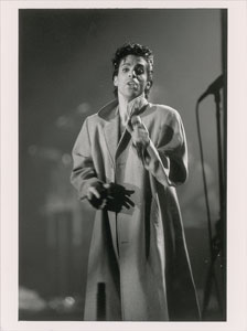 Lot #2471  Prince 1986 Parade Tour Original Vintage Photograph - Image 1