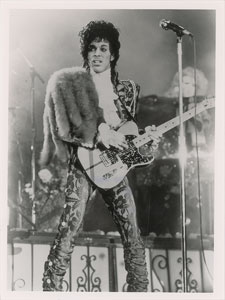 Lot #2468  Prince 1985 Original Vintage Photograph - Image 1