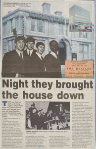 Lot #2007  Beatles Signed 1963 Grosvenor Ballroom Ticket - Image 3
