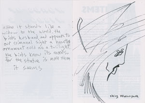 Lot #2309  T. Rex: Marc Bolan Handwritten Poem - Image 3