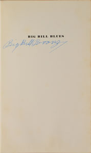 Lot #2193 Big Bill Broonzy Signed Book - Image 1