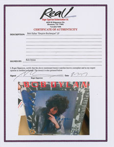 Lot #2094 Bob Dylan Signed Album - Image 3