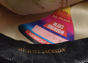 Lot #2188 Michael Jackson Stage-Worn Fedora - Image 3