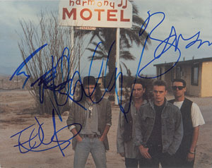 Lot #2451  U2 Signed Photograph