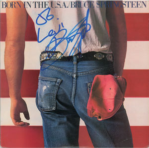 Lot #2304 Bruce Springsteen Signed Album