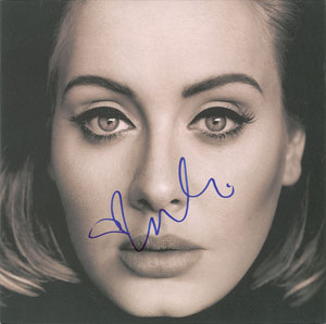 Lot #2484  Adele Signed Album - Image 1