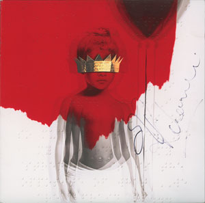 Lot #2498  Rihanna Pair of Signed Albums - Image 2