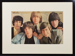 Lot #2123  Rolling Stones Signed Magazine Photo - Image 2