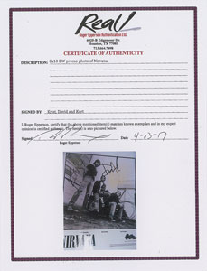 Lot #2496  Nirvana Signed Photograph - Image 2