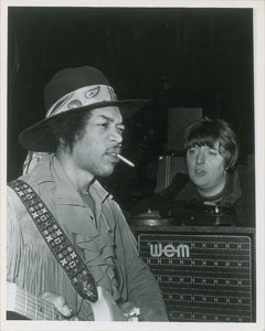 Lot #2102 Jimi Hendrix Original Photograph