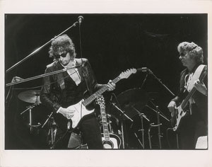 Lot #2087 Bob Dylan Oversized Original Vintage Photograph - Image 1